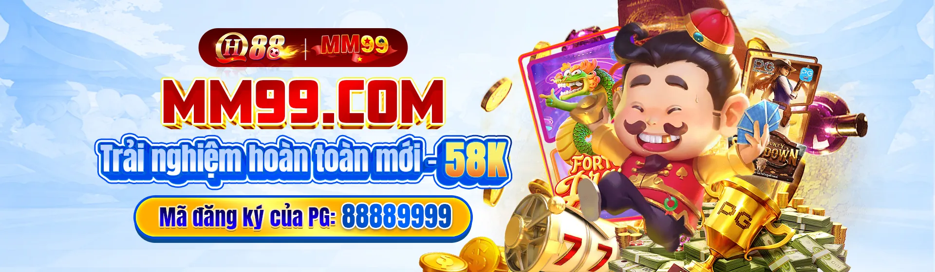 Hình ảnh chính Nổ Hũ CAY388 với các biểu tượng jackpot và tiền vàng